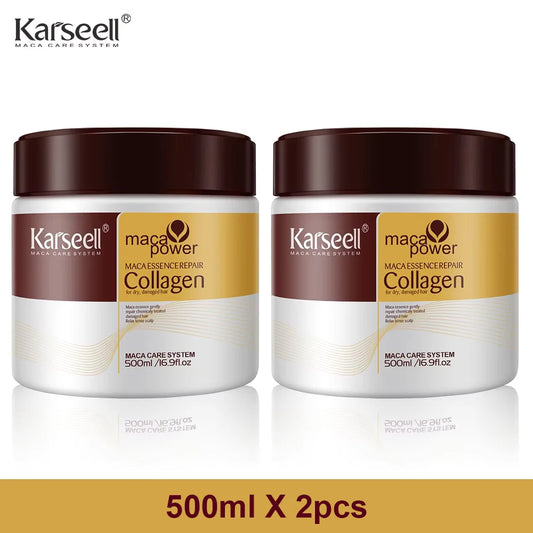 Karseell Collagen Hair Treatment – Deep Repair Mask 2 pcs