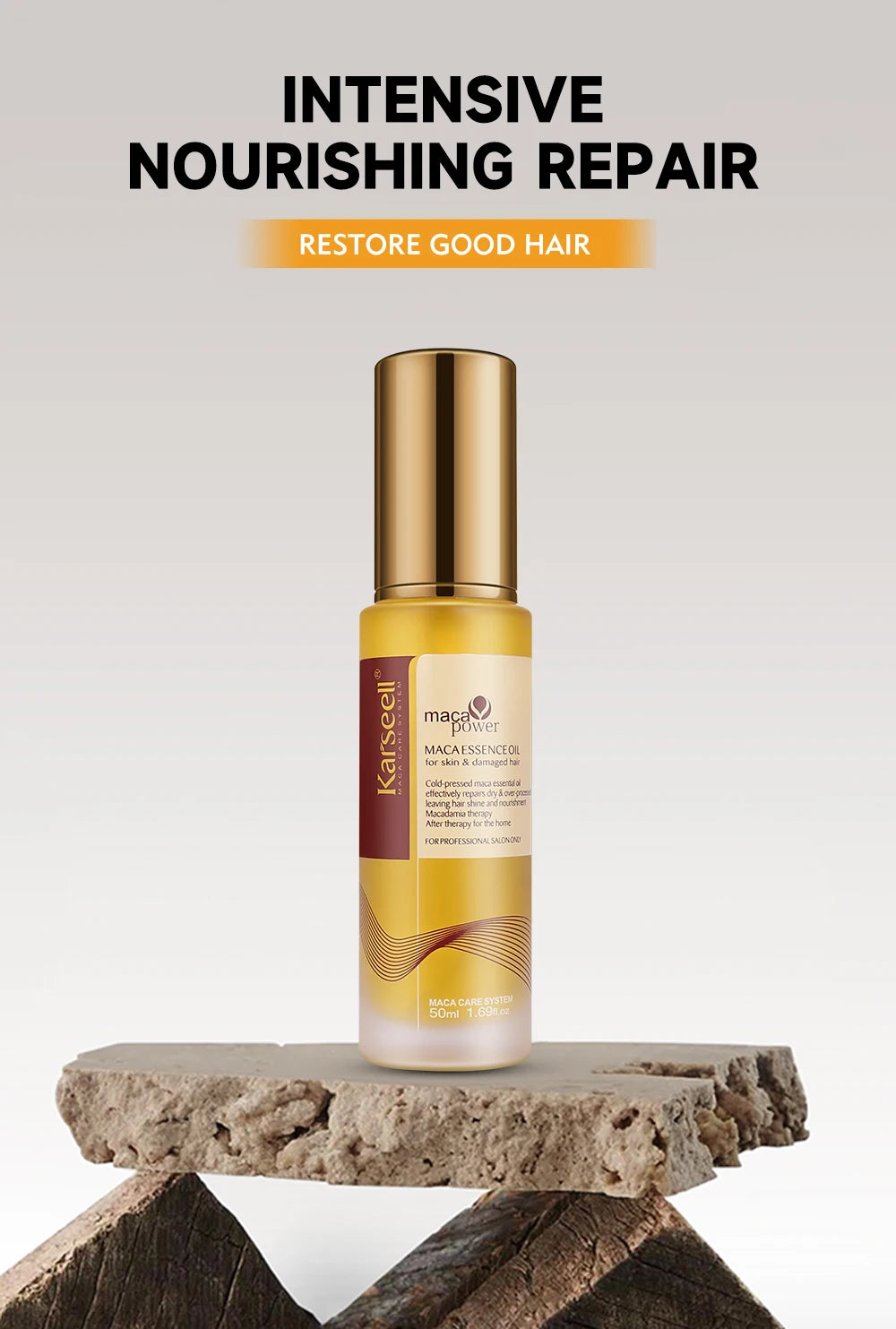 Karseell Moroccan Argan Oil for Hair Healing