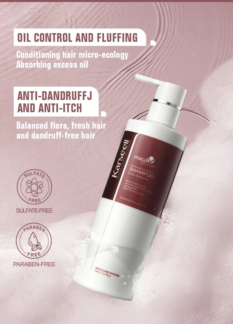 Karseell Argan Oil Deep Repair Shampoo for Damaged Hair