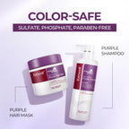 Karseell Purple Hair Mask + Purple Shampoo Set