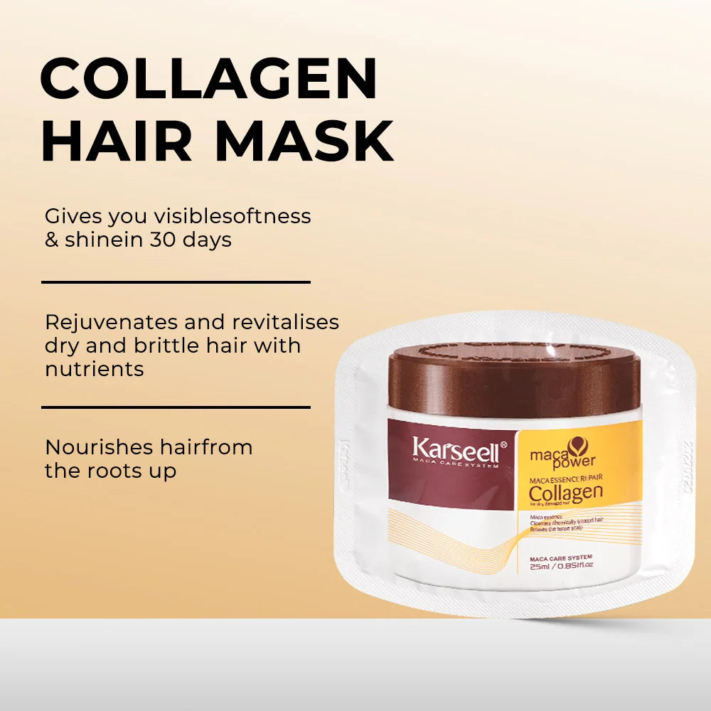 Karseell Collagen Hair Mask 24 packs
