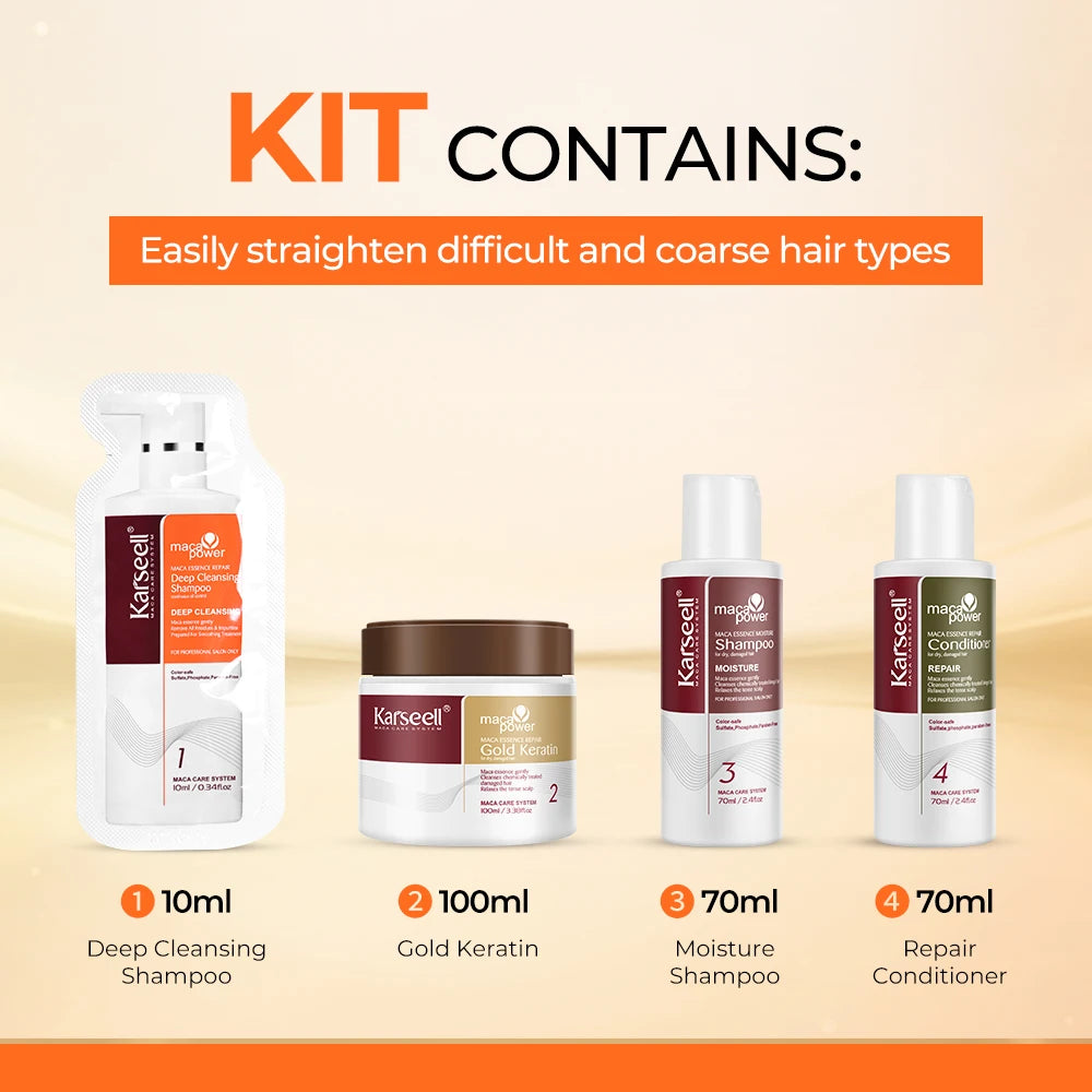 Karseell Hair repair Straightening Kit