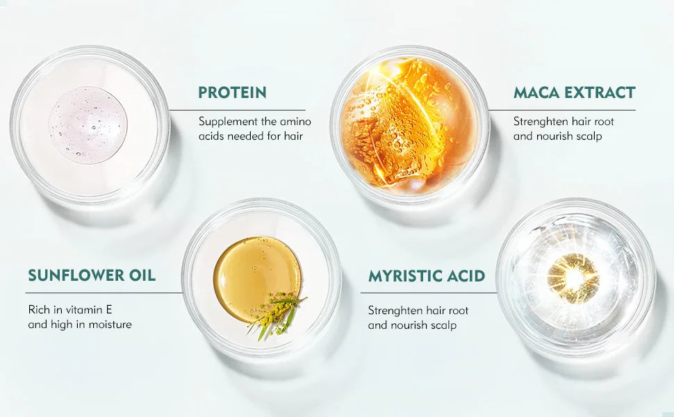 Karseell Leave In Conditioner Repair Protein Cream Hair Treatment  Natural Essences Organic Protein Cream for Dry Damaged Hair