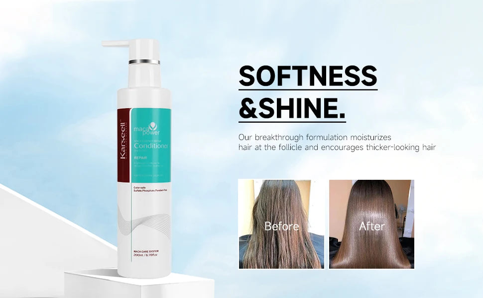 Karseell Volume Shampoo & Conditioner with Argan Oil