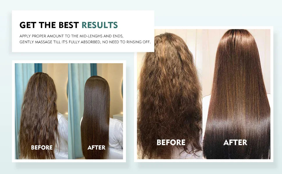 Karseell Leave In Conditioner Repair Protein Cream Hair Treatment  Natural Essences Organic Protein Cream for Dry Damaged Hair