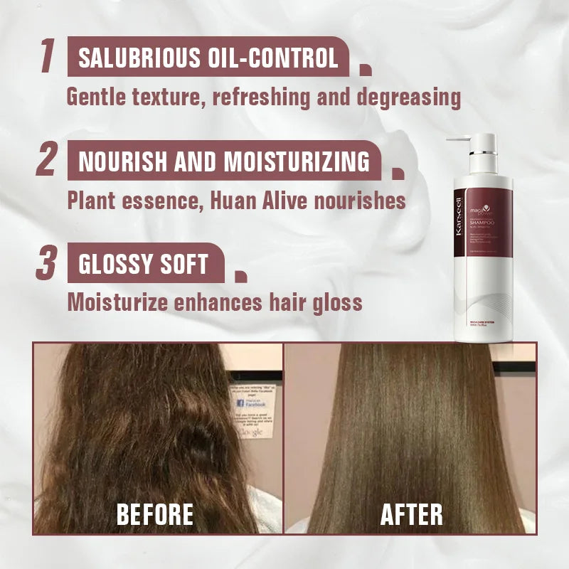 Karseell Argan Oil Deep Repair Shampoo for Damaged Hair