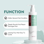 Karseell Leave In Conditioner Repair Protein Cream Hair Treatment  Natural Essences Organic Protein Cream for Dry Damaged Hair