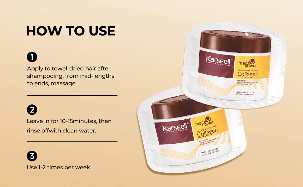 Karseell Collagen Hair Mask 24 packs