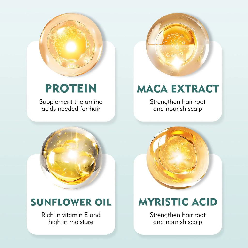 Karseell Leave In Conditioner Repair Protein Cream Hair Treatment  Natural Essences Organic Protein Cream for Dry Damaged Hair