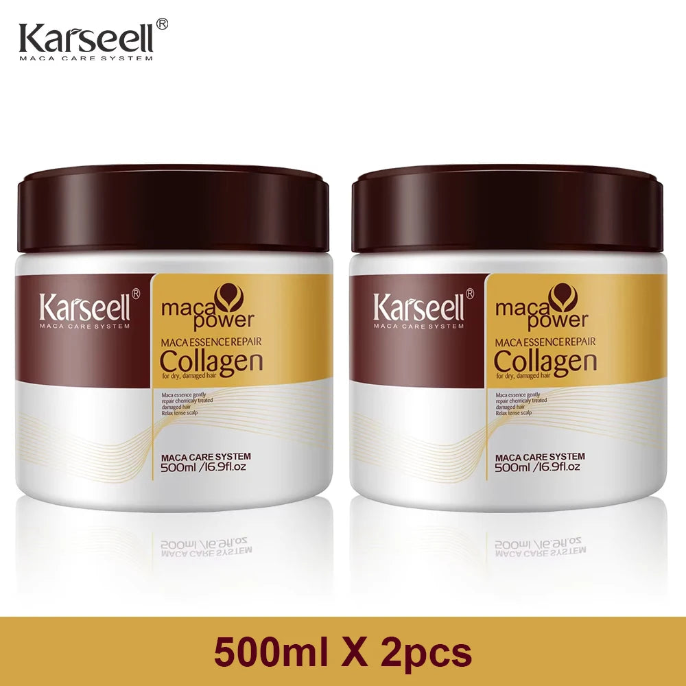 Karseell Collagen Hair Treatment – Deep Repair Mask 2 pcs
