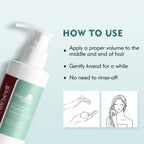 Karseell Leave In Conditioner Repair Protein Cream Hair Treatment  Natural Essences Organic Protein Cream for Dry Damaged Hair