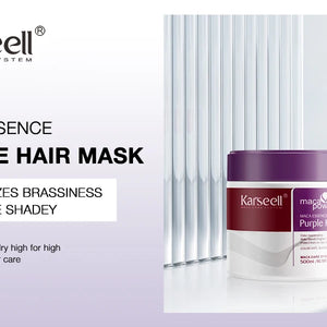 Karseell Purple Hair Mask + Purple Shampoo Set