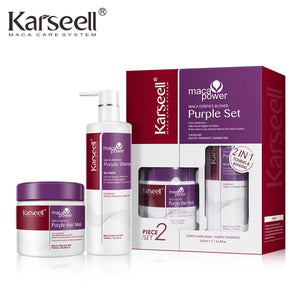 Karseell Purple Hair Mask + Purple Shampoo Set