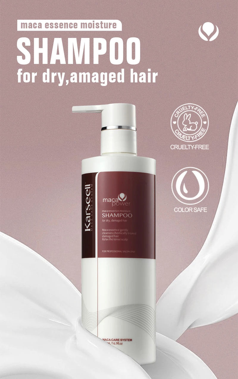 Karseell Argan Oil Deep Repair Shampoo for Damaged Hair