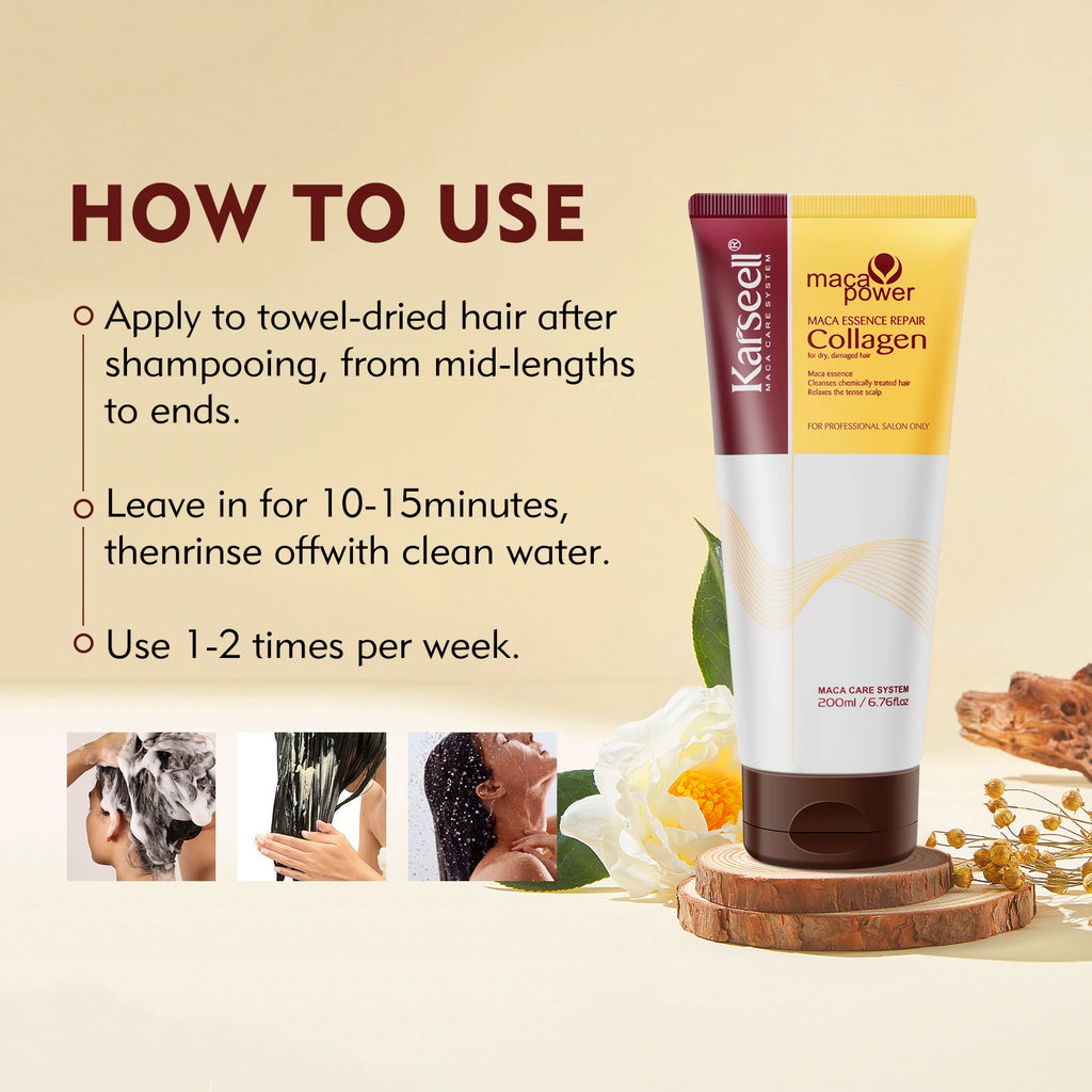 Karseell Collagen Deep Repair Hair Mask 200ml