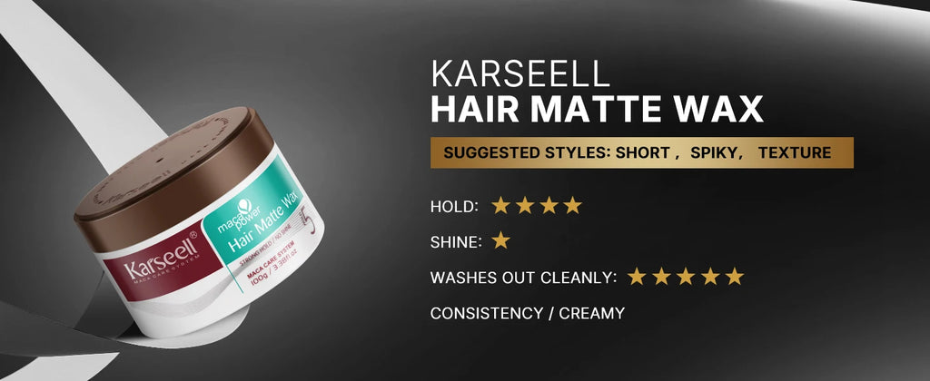 Karseell Wax Stick – Strong Hold & Matte Finish